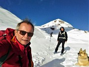 89 Selfie sul sent. 223 scendendo dal Bivacco Mistri con vista sul Pulpito